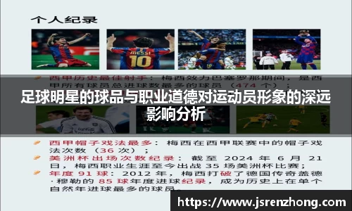 足球明星的球品与职业道德对运动员形象的深远影响分析